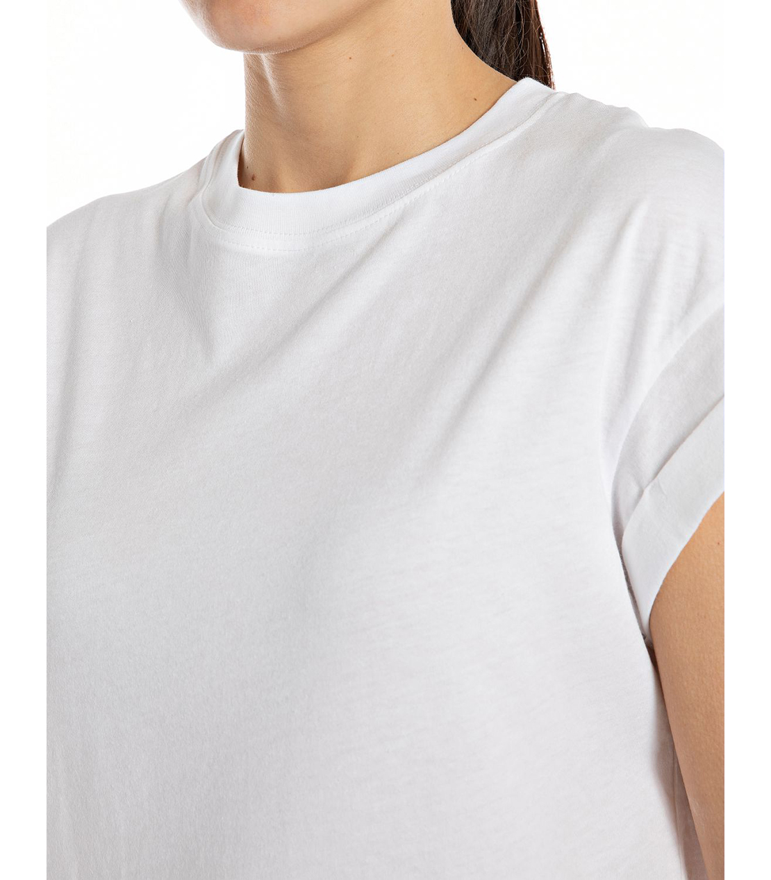 ローズレーベルプリントジャージー T シャツ 詳細画像 ホワイト 3